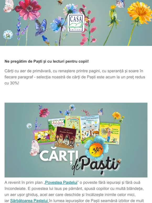 Cărți Pascale și Noutăți Picante
