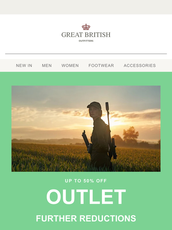 Outlet - Up to 50% off