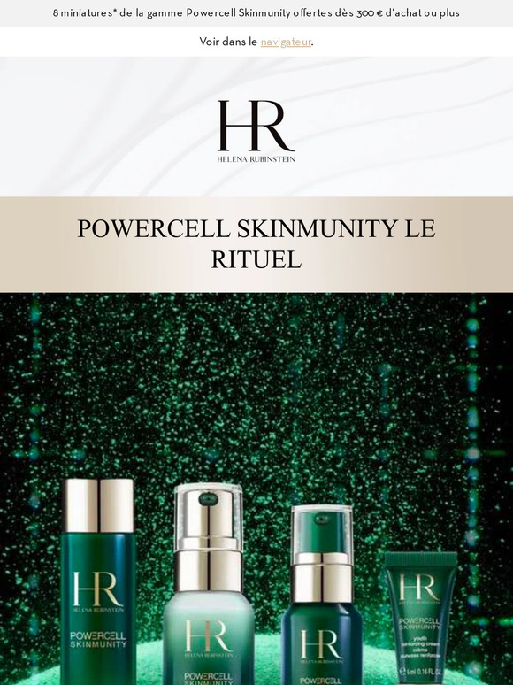Votre routine Powercell Skinmunity partout avec vous