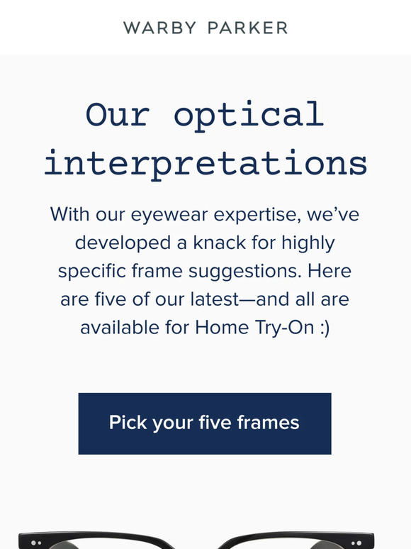 Warby Parker Email Newsletters Shop Sales, Discounts, and Coupon Codes