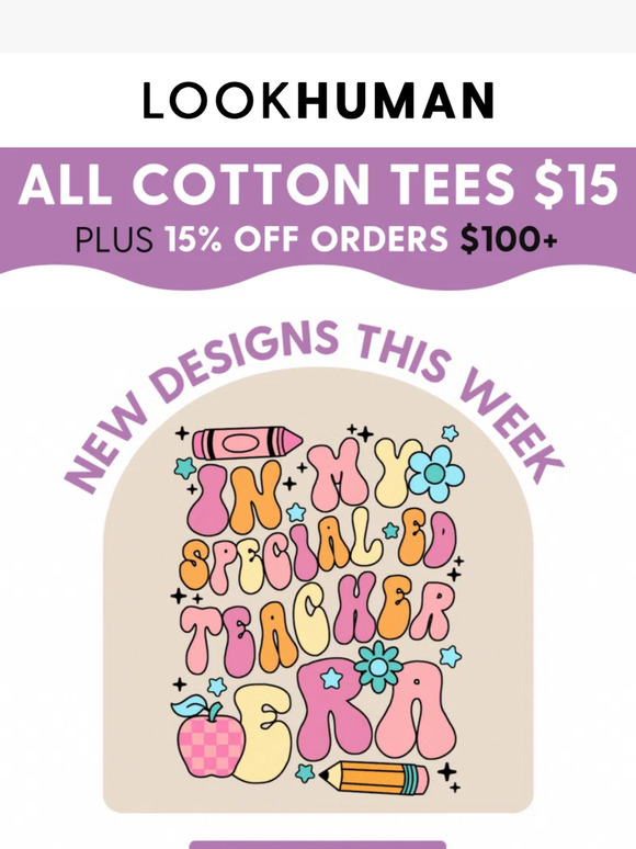 $15 Tees This Weekend 😎
