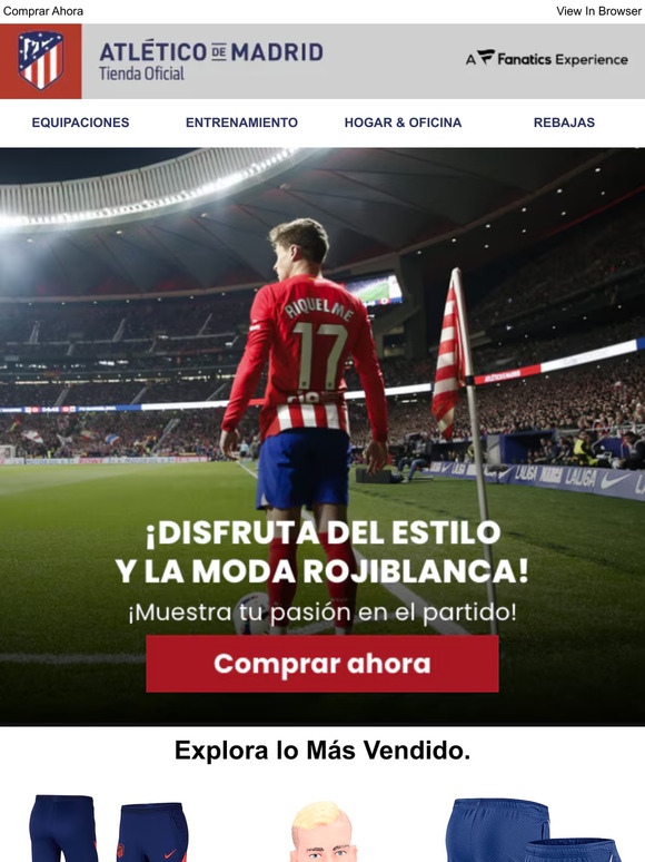 ¡Prepárate para el partido!