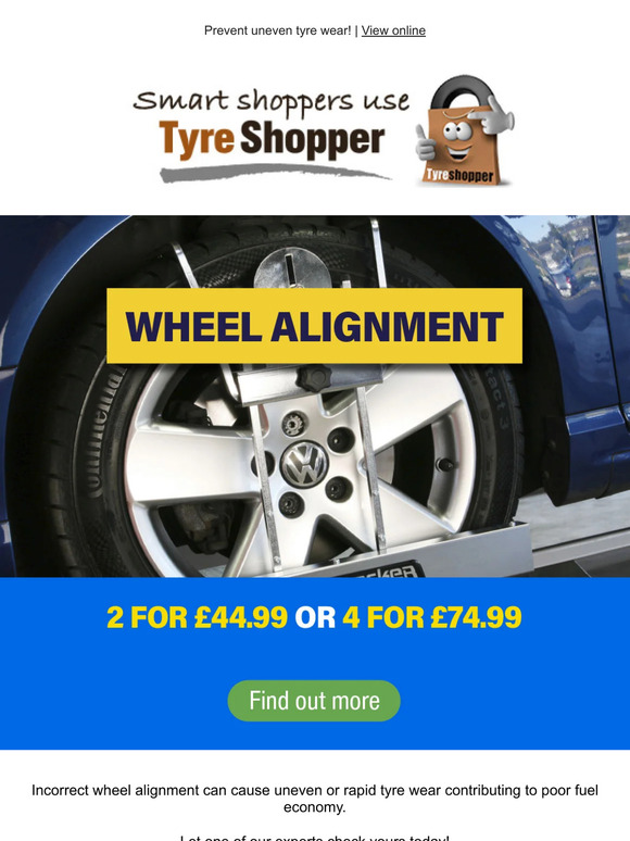 Wheel Alignment at Tyre Shopper 🛞
