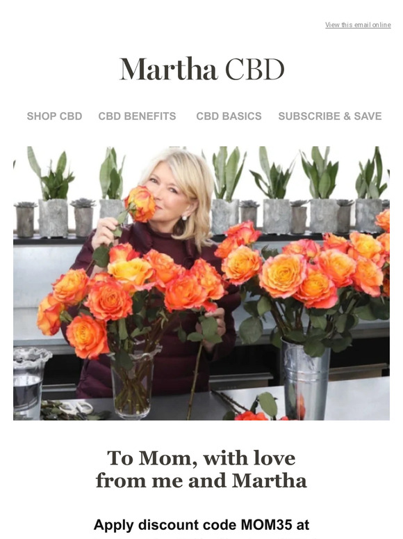 Shop now and save 35% on Mother’s Day Gifts