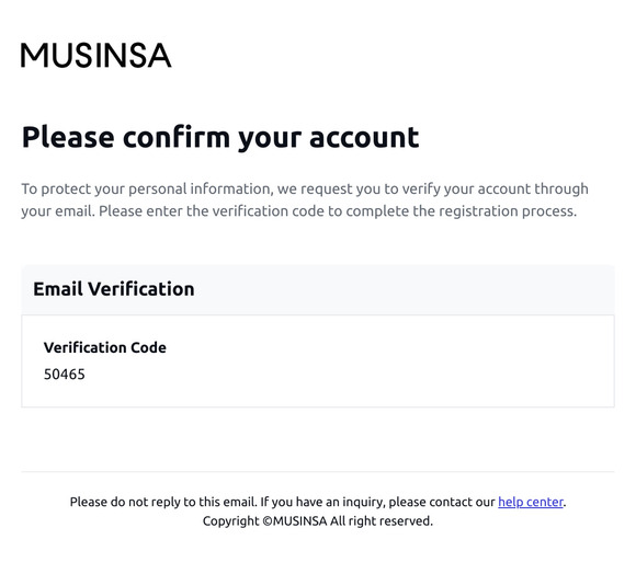 Please confirm your account