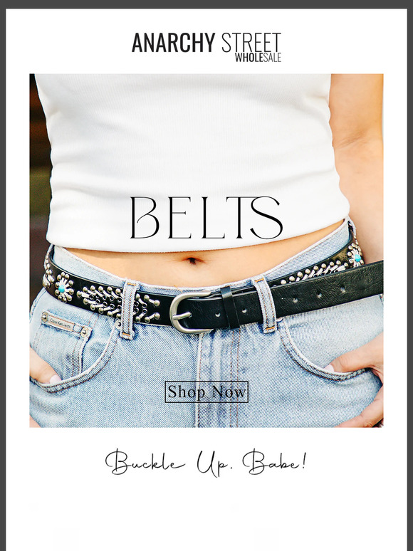 Fresh Belt Styles Just In! 🤩