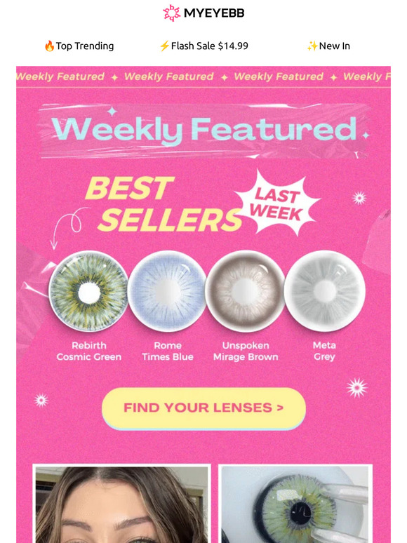 Weekly Featured ✨Find Your Lenses
