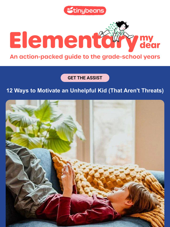 Tinybeans: 12 Ways to Motivate an Unhelpful Kid (That Aren’t Threats ...