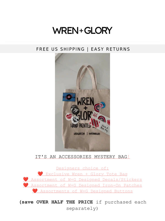 it's MYSTERY BAG time 🤗
