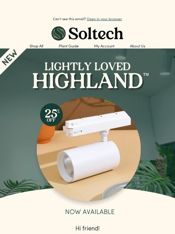 NEW: Lightly Loved Highland™ - Save 25% 🌱