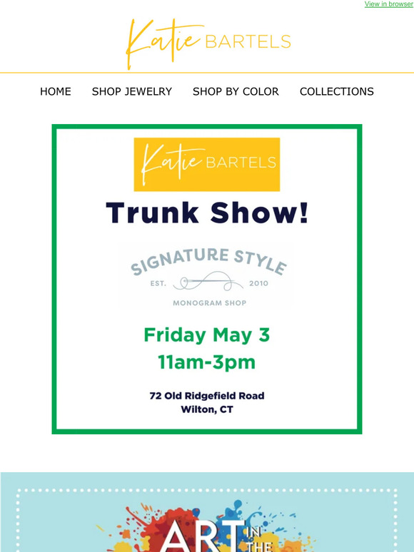 May & June Jewelry Shows 🌈