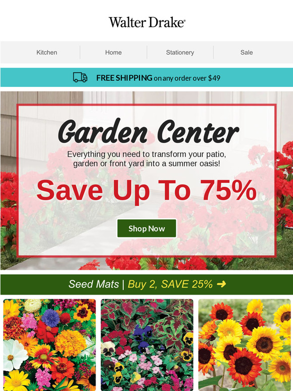 Walter Drake Create Your Summer Oasis Milled