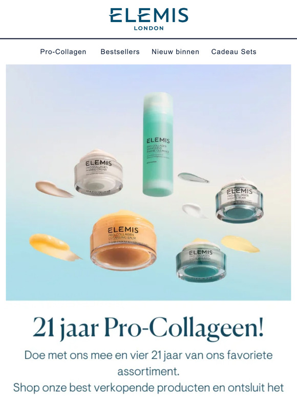 Vier 21 jaar Pro-Collagen!