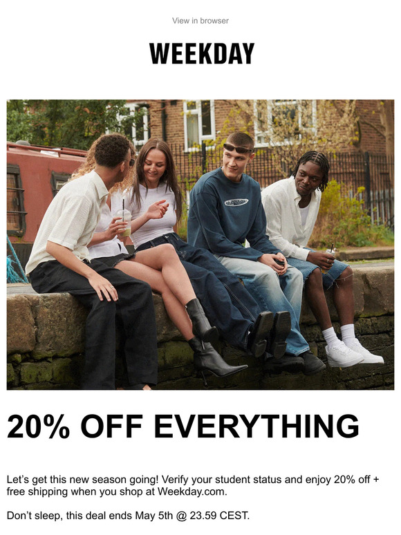Our new student deal has arrived