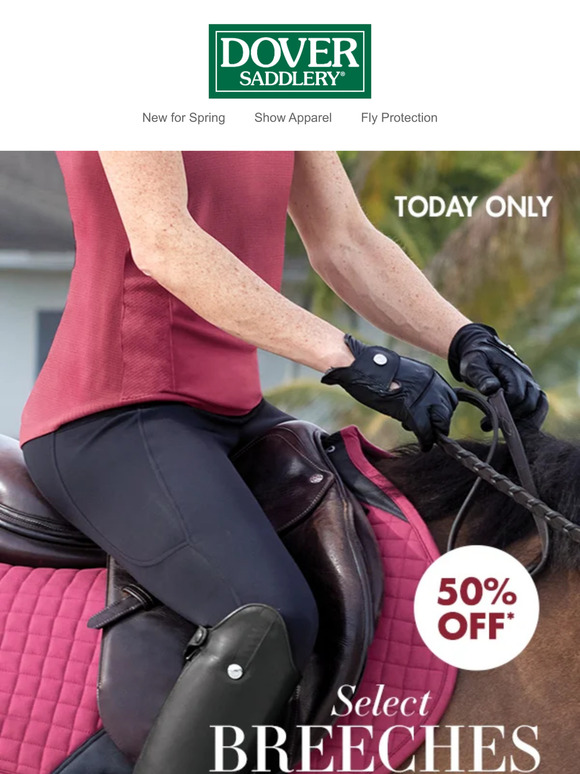 Dover: Flash Sale! 50% Off Select Breeches & Tights | Milled