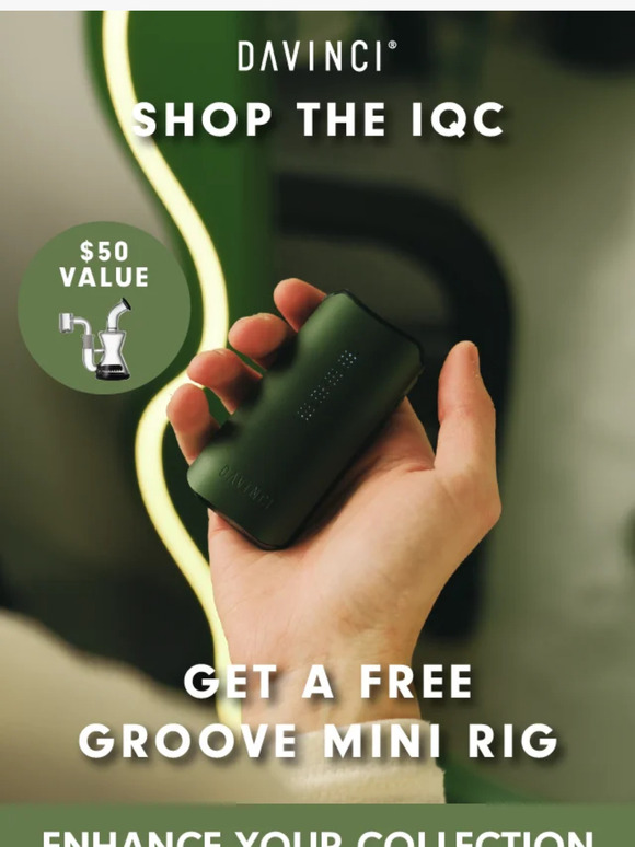 Free Groove Mini Rig For Your Sesh