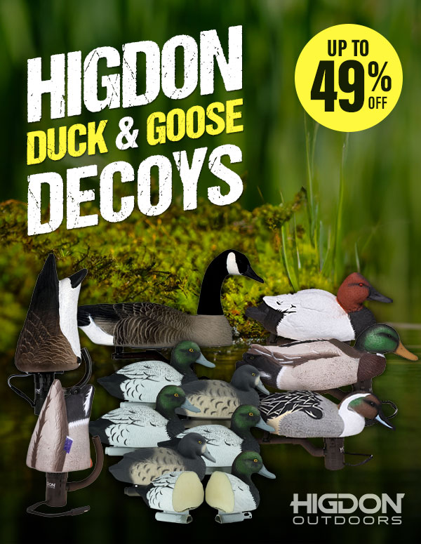SoldierCity 🦆 Higdon Duck & Goose Decoys up to 49 off Milled
