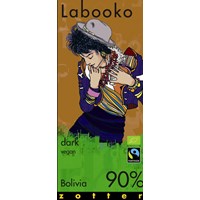 Zotter, Labooko, Bolivia 90% dark chocolate bar