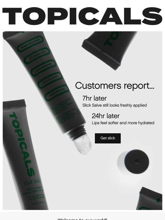 Topicals Email Newsletters: Shop Sales, Discounts, and Coupon Codes