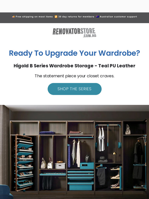 Ready to Ditch the Closet Chaos? Higold Wardrobe Solutions Await!