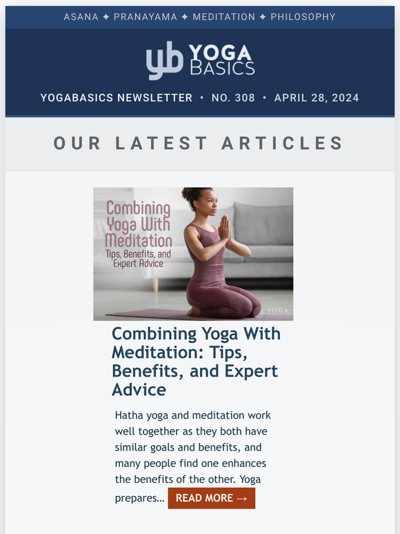 Yoga Basics News #308 • April 28, 2024