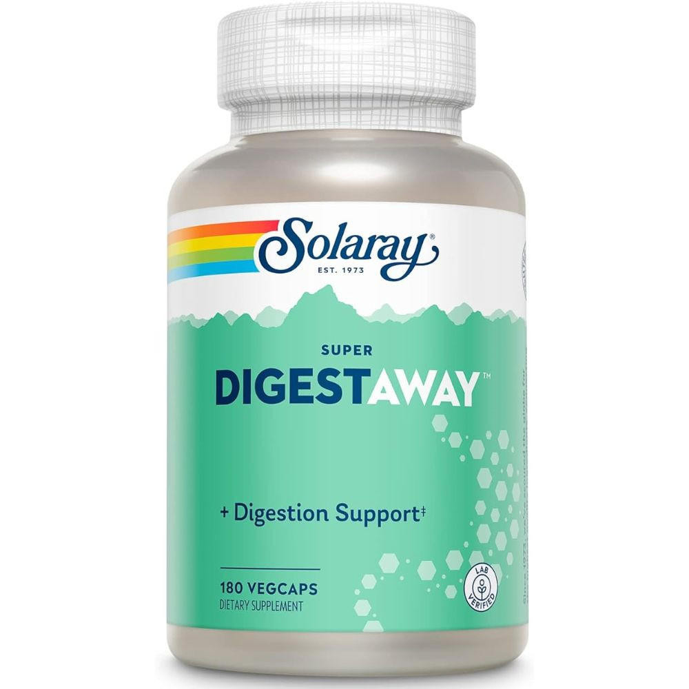 Image of Solaray Super DigestAway 180 Capsules