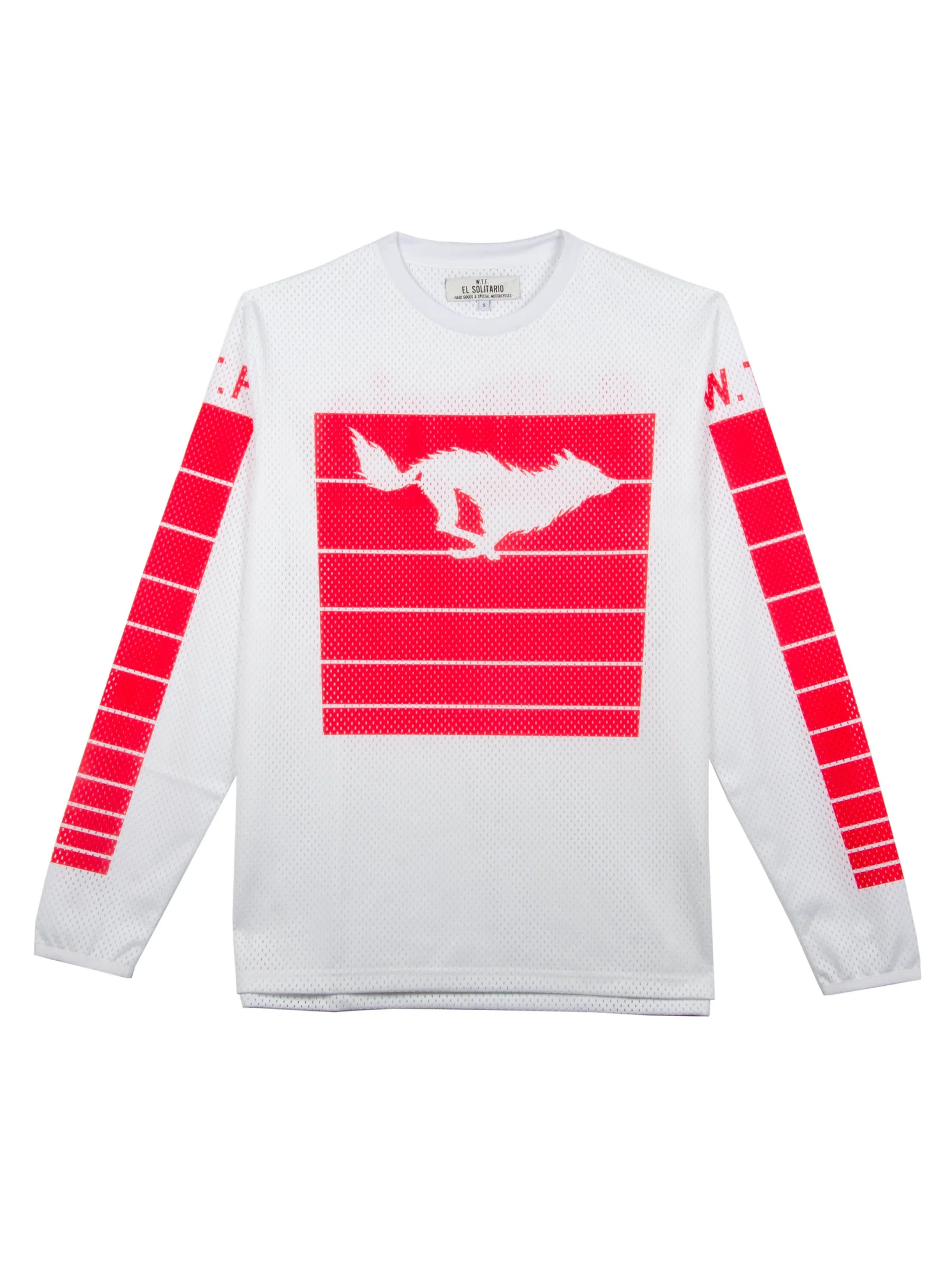 Image of Solitario Racing Type 1 White MX Jersey