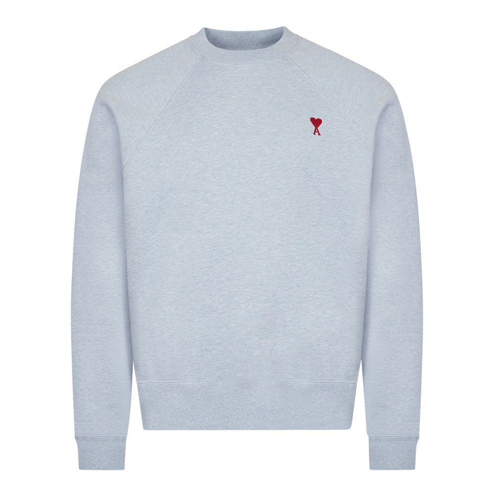 Image of Ami Paris ADC Sweatshirt - Heather Cashmere Blue