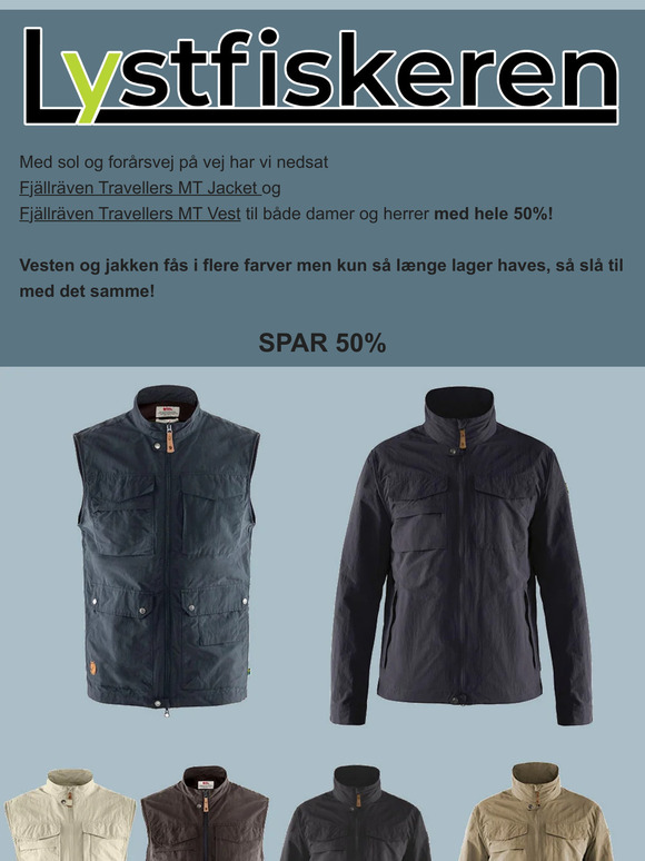 Spar 50% på Fjällräven Travellers MT!