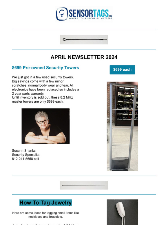 ❤️  Sensortags Newsletter    Customer
