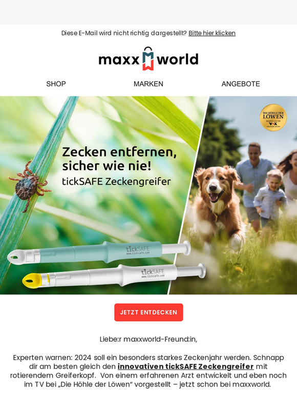 🕷️ Hilfe, Zeckensaison! Hol dir dein Anti-Zecken-Tool!