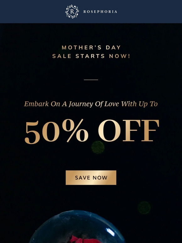 Mother's Day Sale - Shop Now!