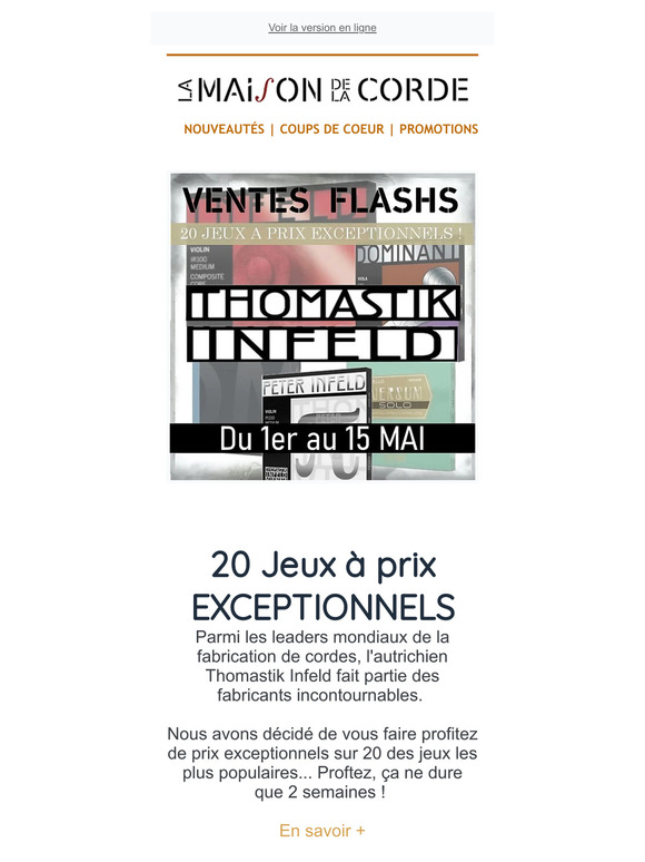 Ventes Flashs de Mai