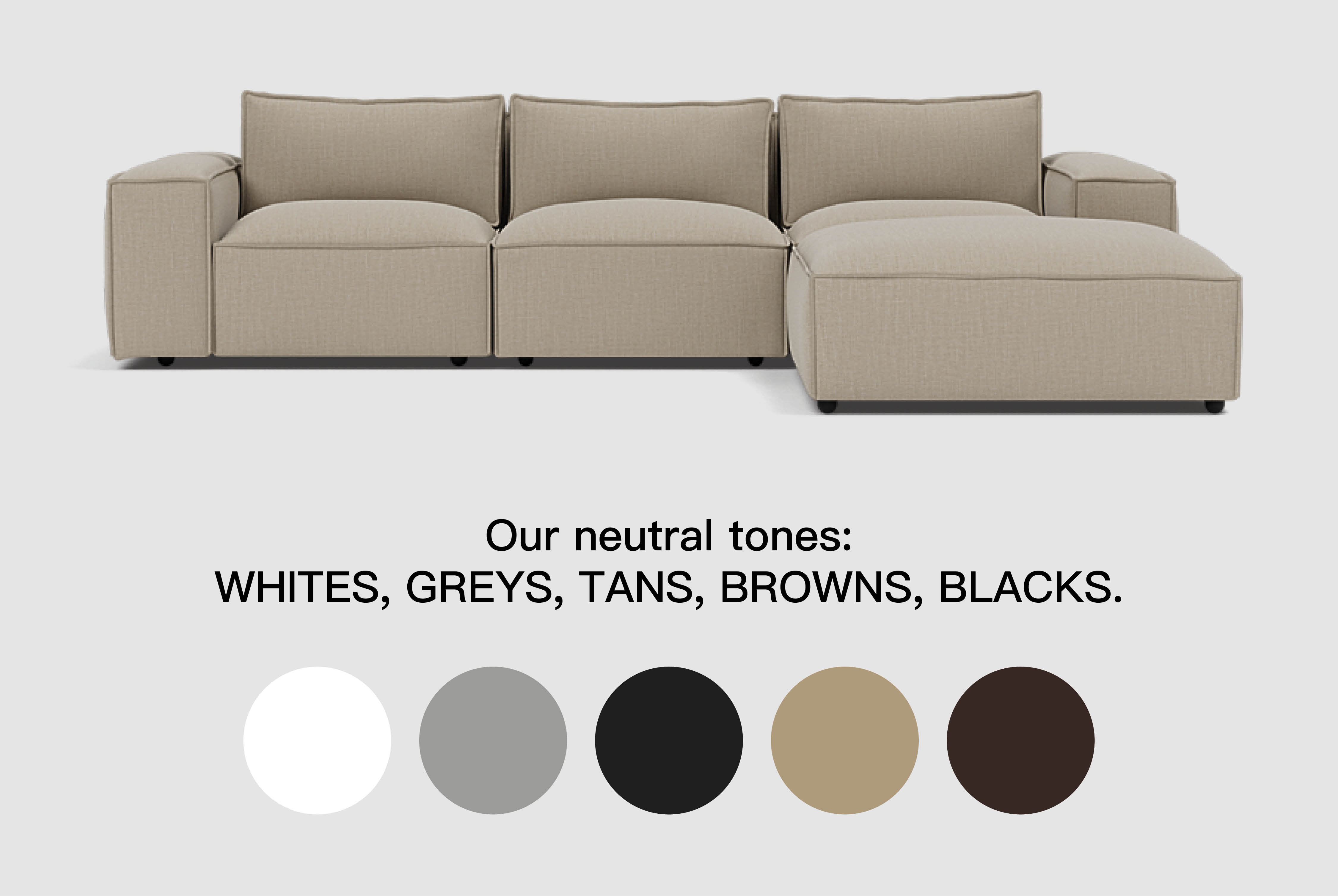 Explore our different sofa ranges 👀 Milled