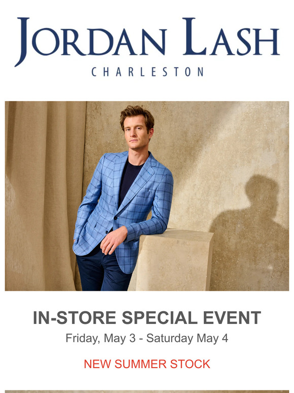 SPECIAL EVENT - May 3rd and 4th (Measured for you -Custom Jacket, Suit, or Tuxedo)