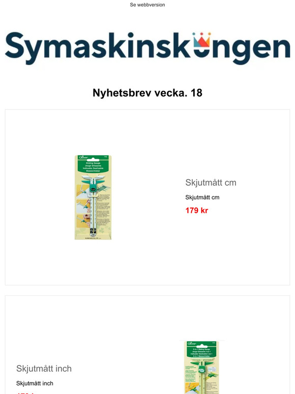 Nyheter i webbshoppen!