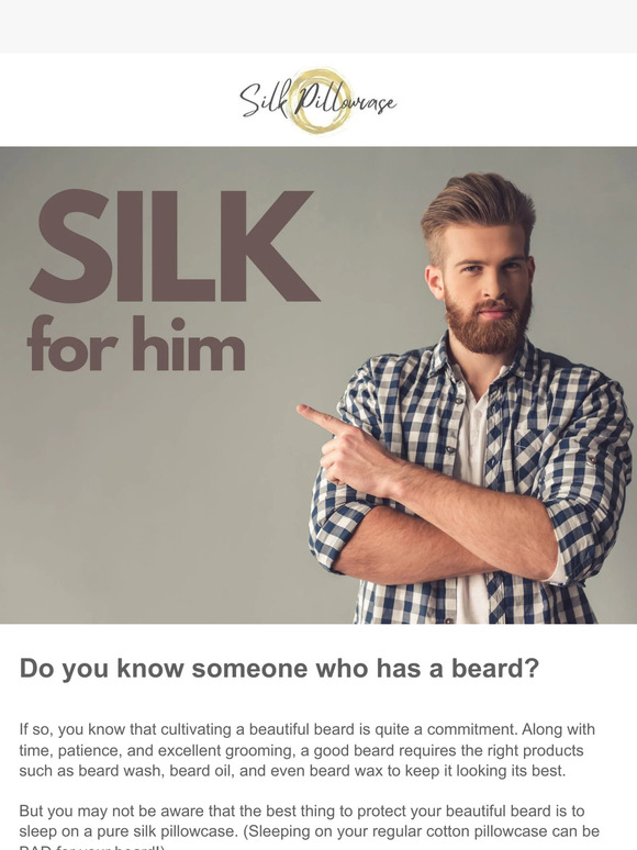The Best Pillowcase For Him  🧔