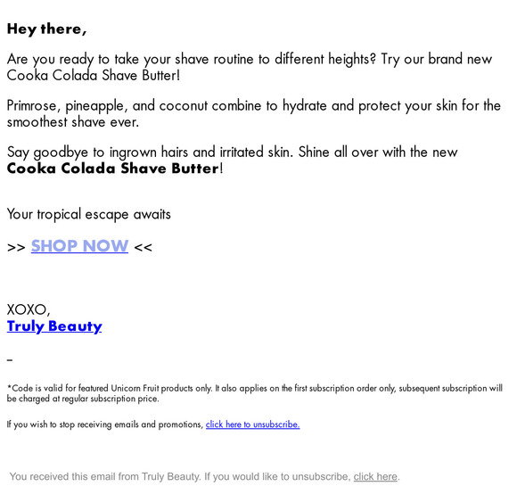 Truly Beauty: Our Cooka Colada is here! | Milled