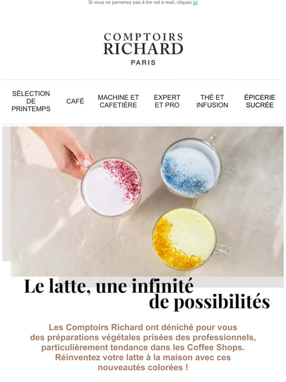 Le latte, une infinité de possibilités ✨
