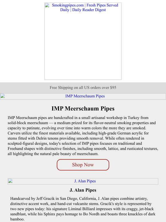 Smokingpipes.com: IMP Meerschaum Pipes | Traditional and Freehand ...