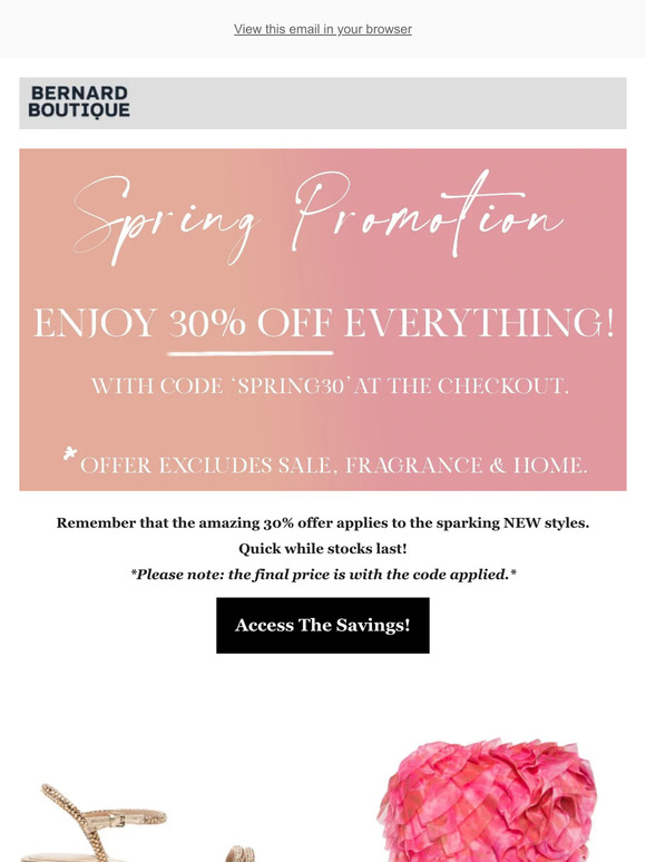 Access The Style Savings 💸