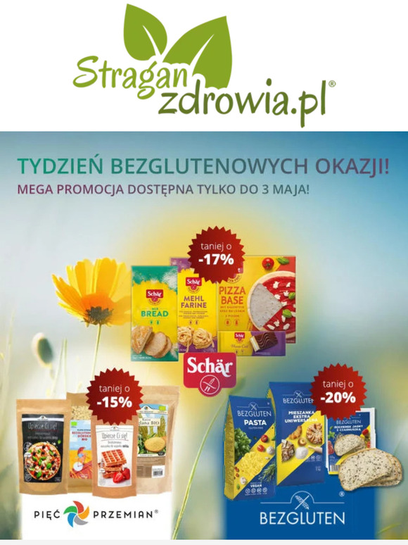 Ostatnie godziny bezglutenowych okazji!