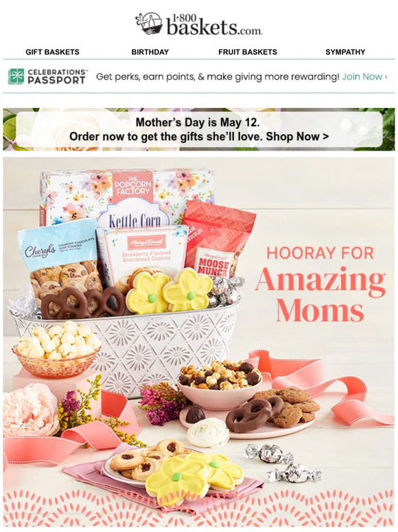 1800flowers Celebrate moms of all kinds on Mother’s Day. Milled