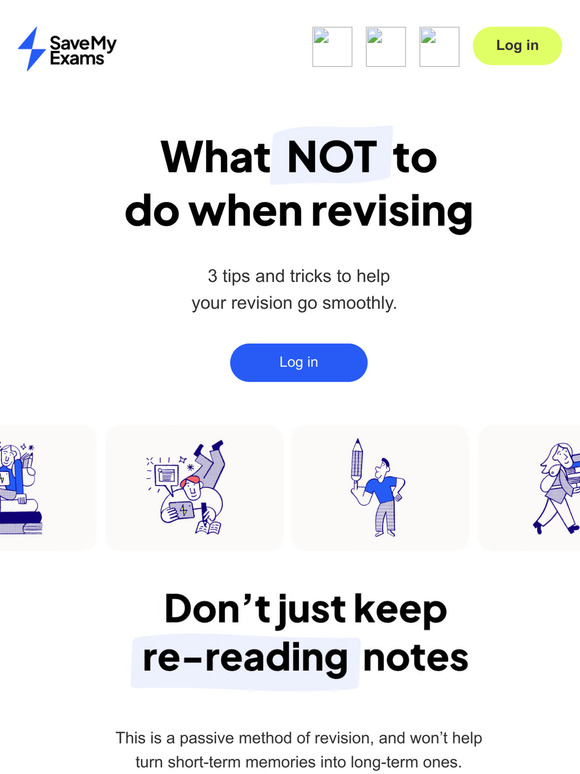 ❌ What NOT to do when revising