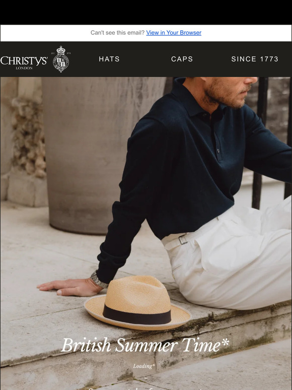 Christys' SS24 - British Summer Time Ahead 🇬🇧☀️