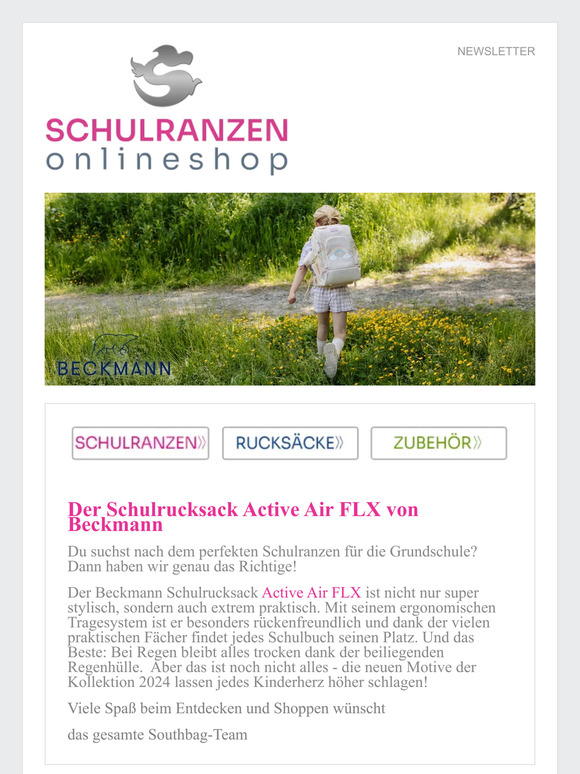 Entdecke den Beckmann Active Air FLX