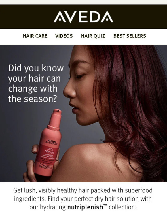 Did you know your hair can change with the season?