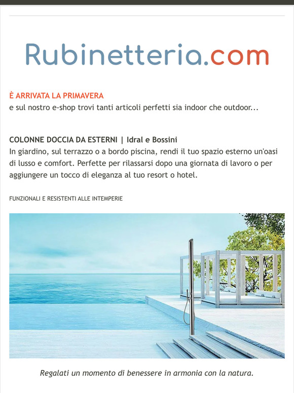 Buona Primavera con le occasioni by Rubinetteria.com