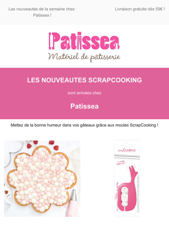Découvrez vos futurs moules chouchous : tarte fleur et madeleine XXL !