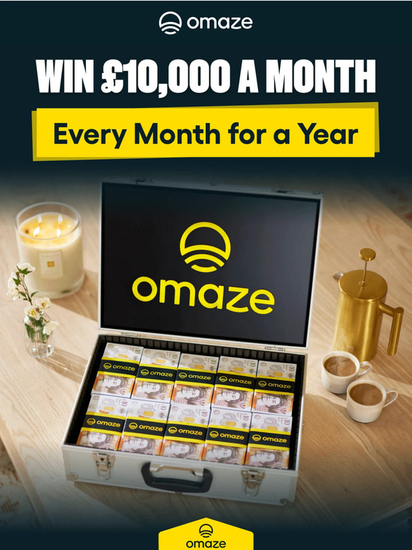 ⚡ Win £10,000 a Month, Every Month, for a Year ⚡